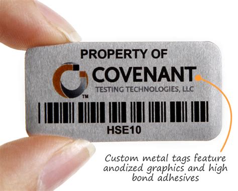 custom metal part tags|custom metal tags near me.